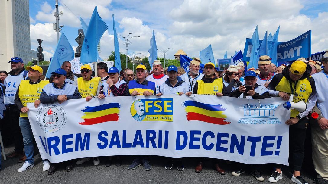 Vrem salarii decente!