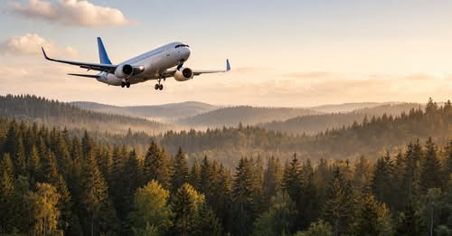 Avion folosit pentru monitorizarea pădurilor din România în proiectul Ministerului Mediului