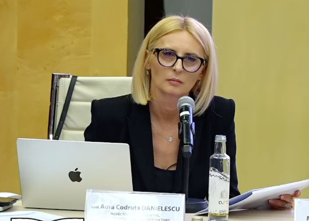 Aura Danielescu inspector scolar Timis influenta politica in educatie