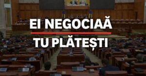 Criza politică din România ilustrată prin imagine din Parlament