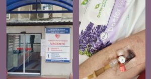 Spital C.C. Iliescu București și imagine pacient cu branulă – condiții semnalate în sistemul sanitar
