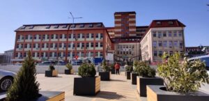 Spitalul Județean Zalău, clădirea unității medicale vizate de acuzații din interior